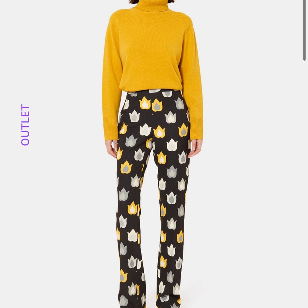 Tara Jarmon Davian print trousers